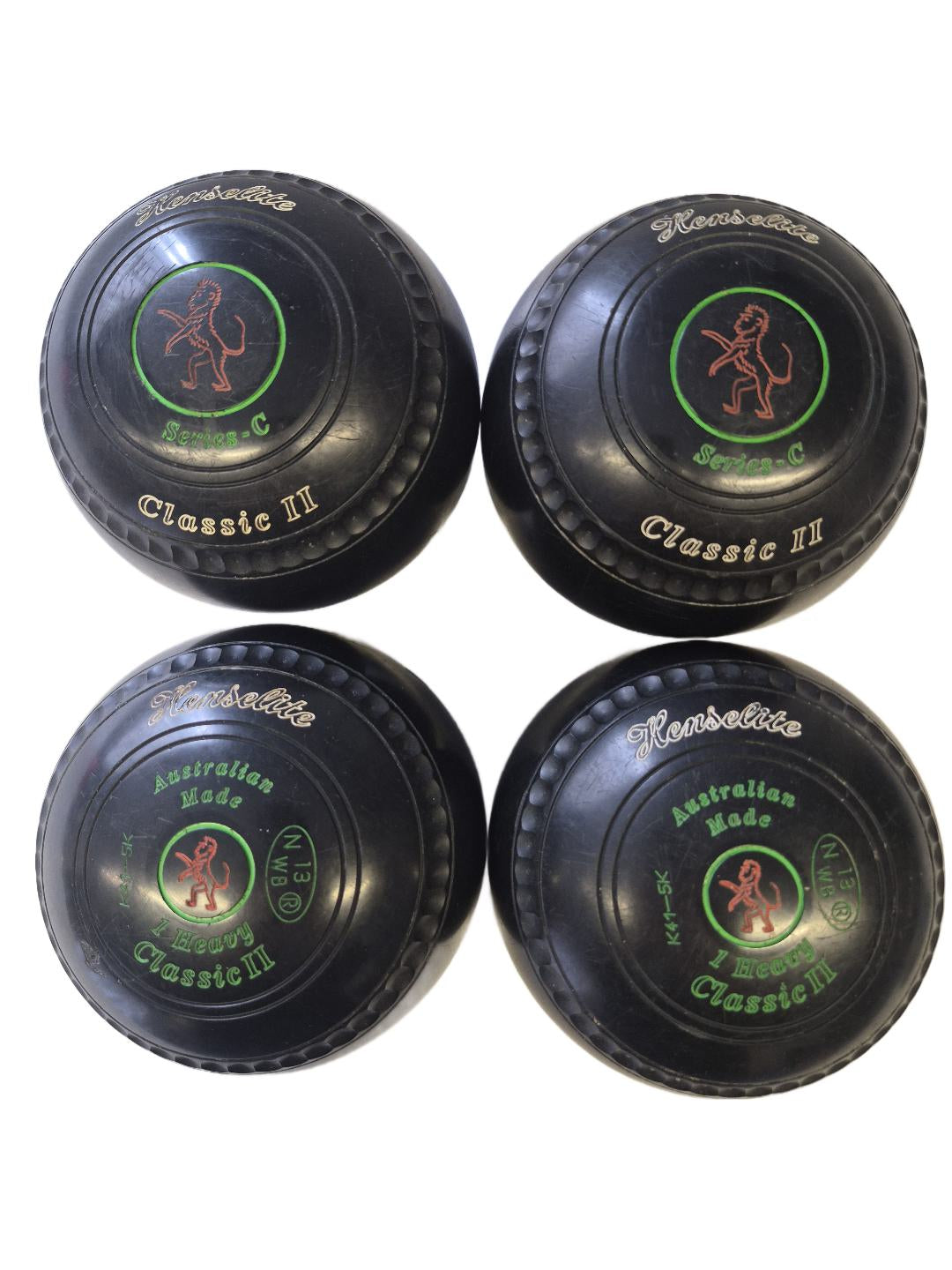 Henselite Classic II size 1H Black series c grip
