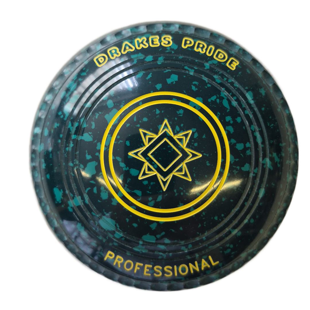 Drakes Pride Professional Bowls size 3H Green-Green