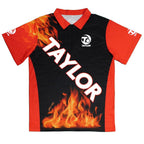 Taylor Unisex Flame Shirt 622 - Bowlsworld