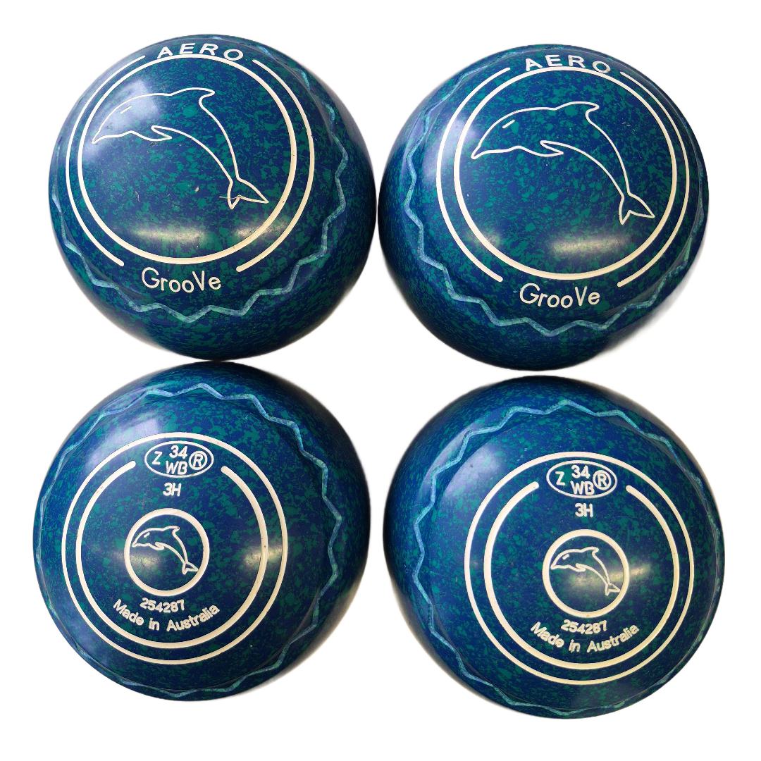 Aero Groove Bowls size 3H Ocean Z Scoop grip