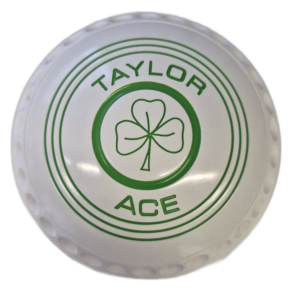 Taylor Ace Bowls size 4H 50/50 Green-White pro-grip