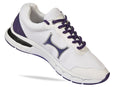 Henselite Impact Womens Bowls Shoe L500 White/Purple A40HI500 - Bowlsworld