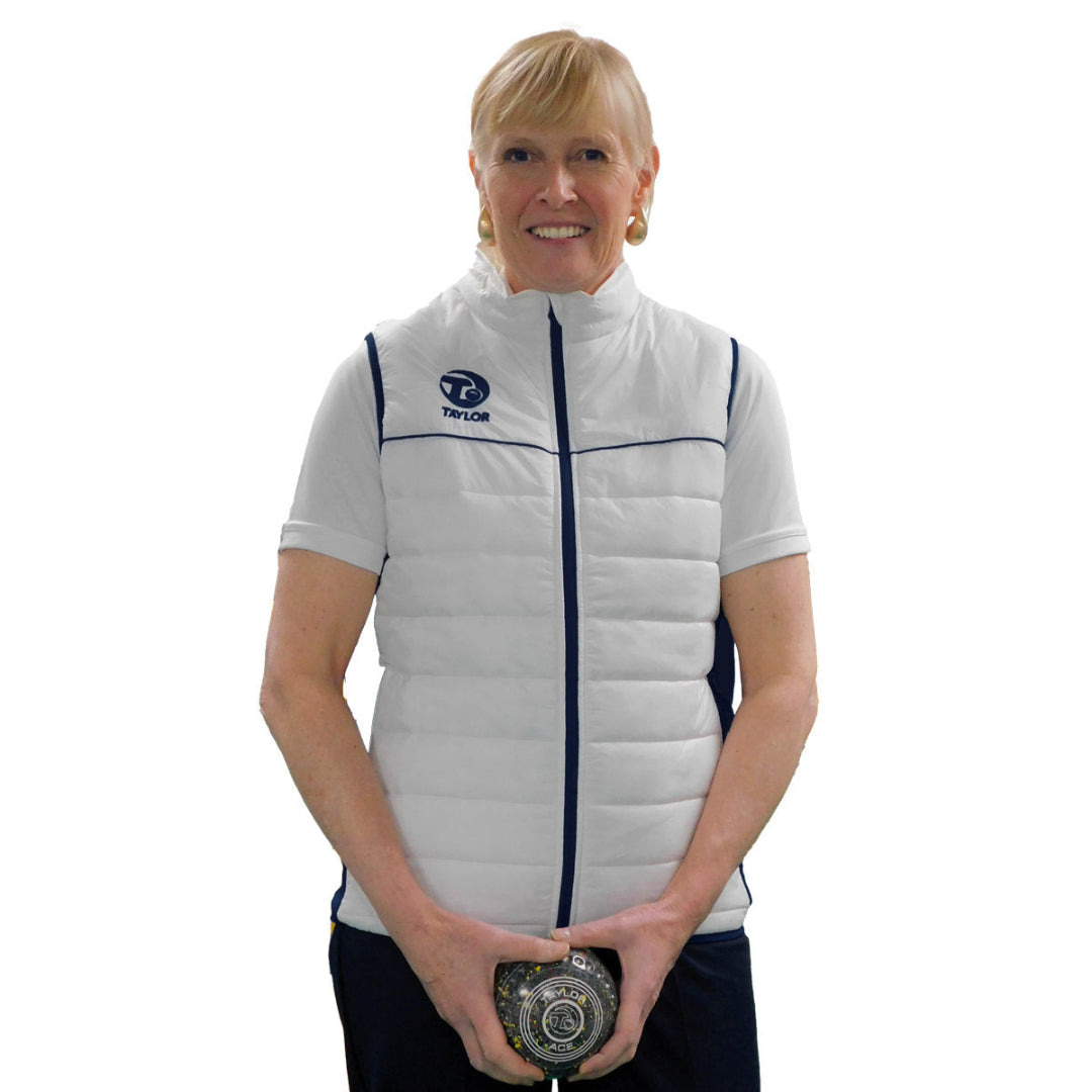 Taylor Bowls Ladies Puffa Bodywarmer 648