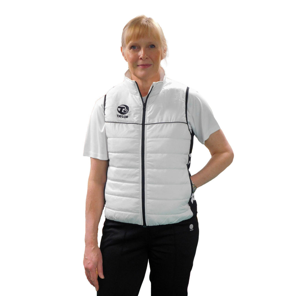 Taylor Bowls Ladies Puffa Bodywarmer 648