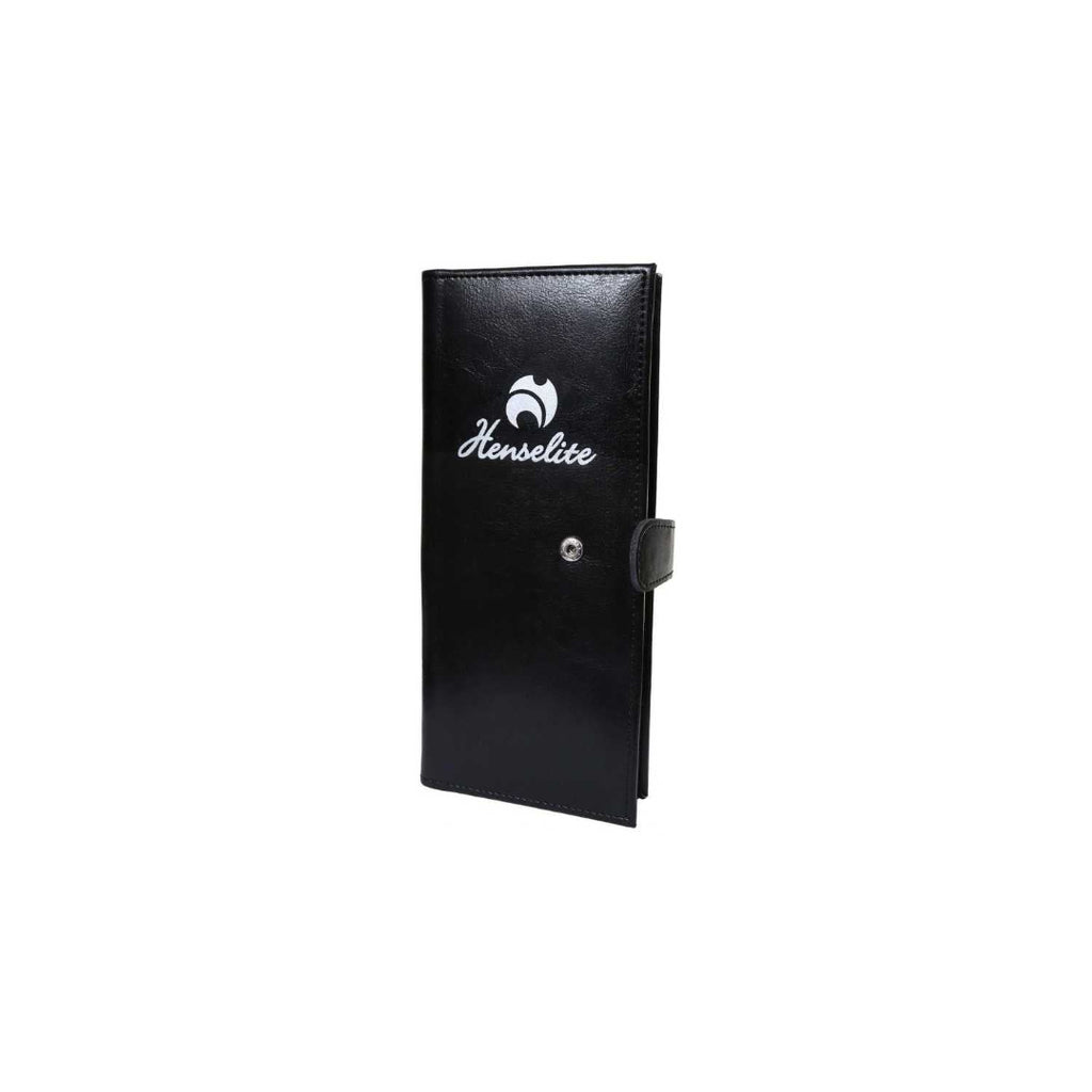 Henselite Leather Rigid Scorecard Holder - Bowlsworld