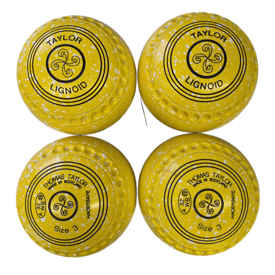 Taylor Lignoid Bows Size 3H lemon Sherbet