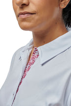 Drakes Pride Lily Blouse - Maroon B7266