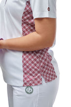 Drakes Pride Lily Blouse - Maroon B7266