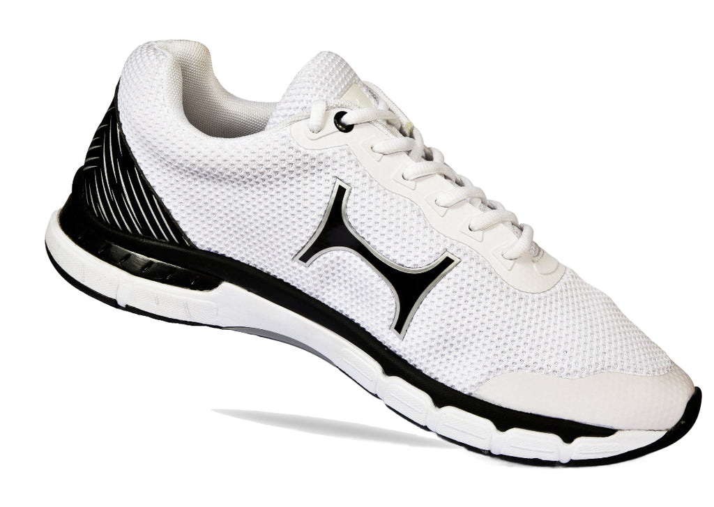 Henselite Impact M110 Mens Bowls Shoe White/Black A40HI110