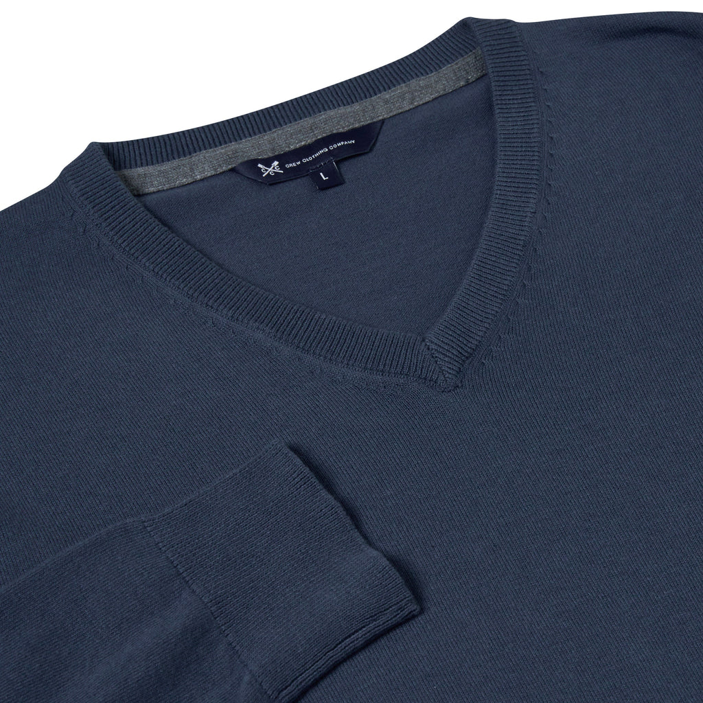 Crew Clothing Company V Neck Jumper