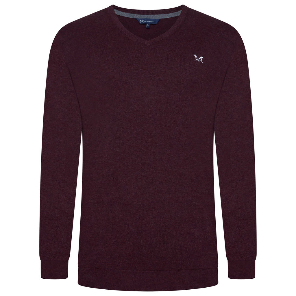 Crew Clothing Company V Neck Jumper