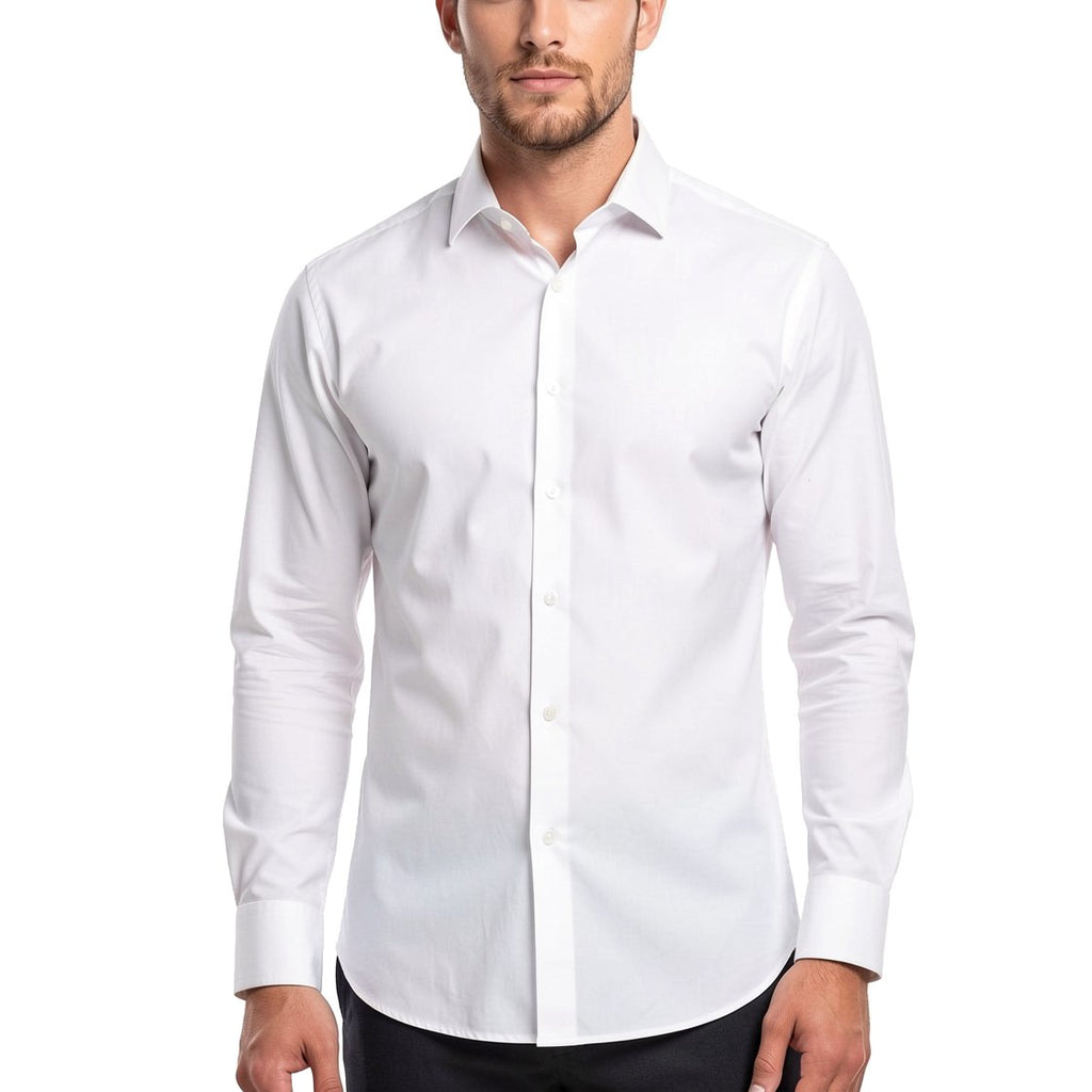 M&S Regular Fit Easy Iron Pure Cotton Shirt