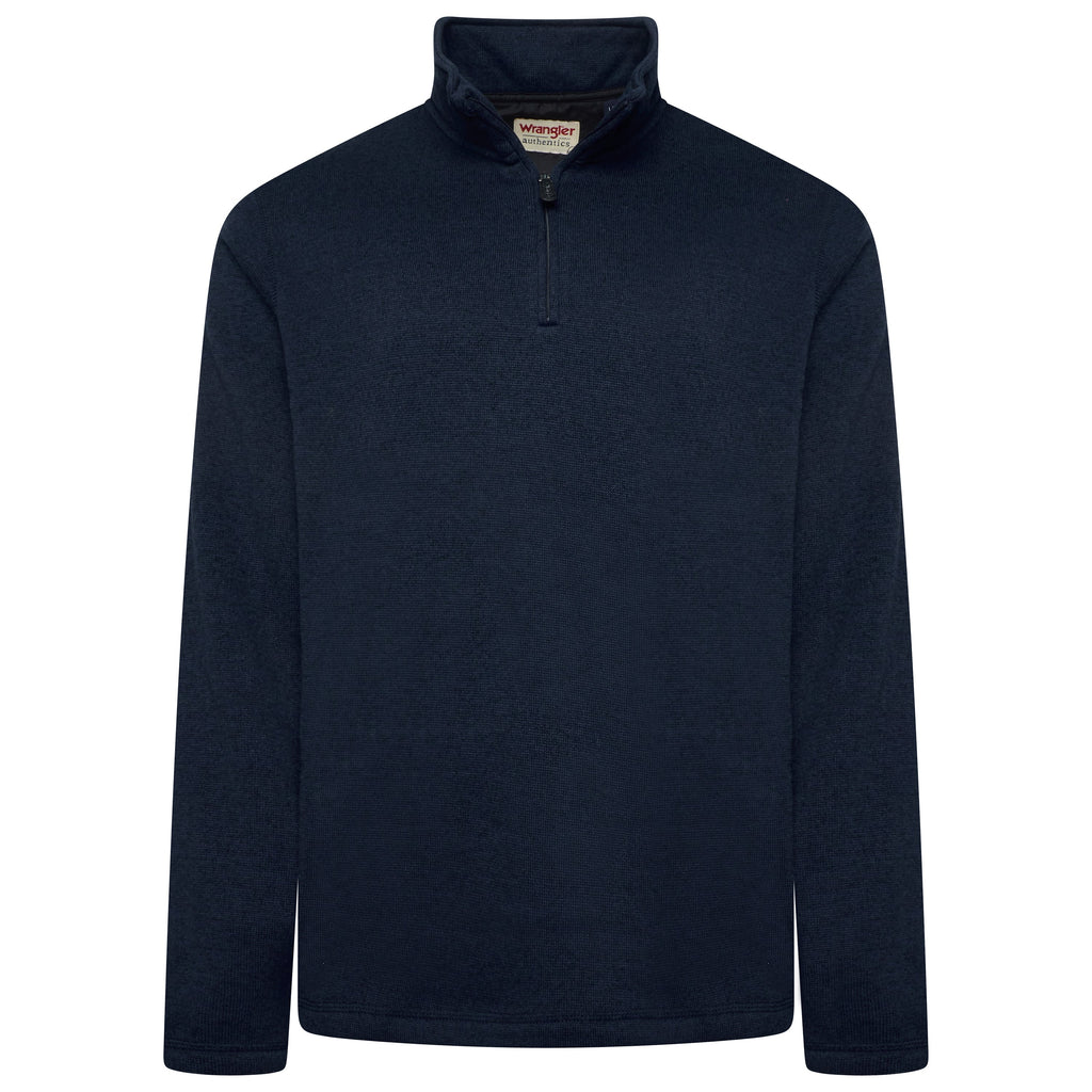Wrangler Authentics Quarter Zip Fleece - Bowlsworld