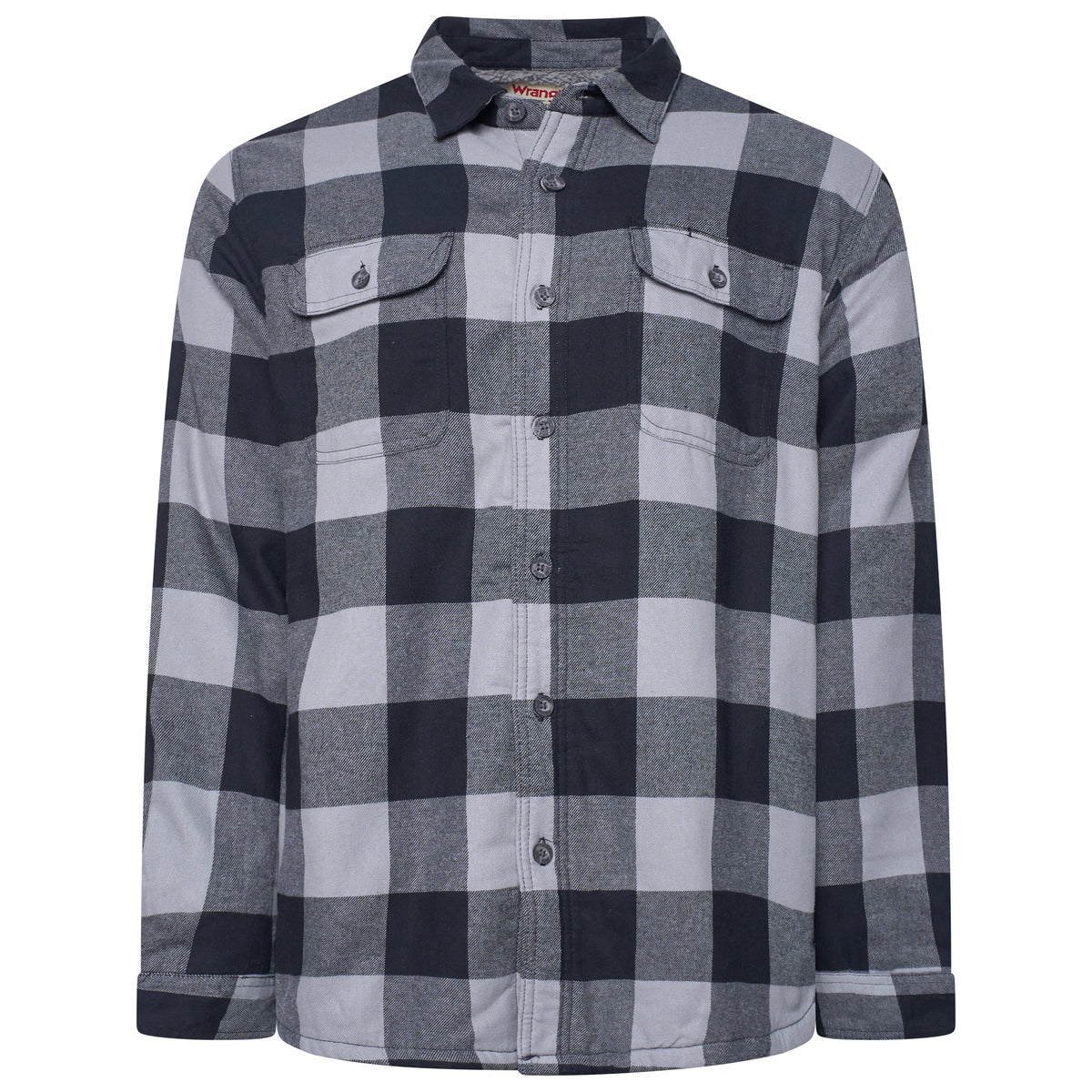 Wrangler Sherpa Lined Plaid Overshirt