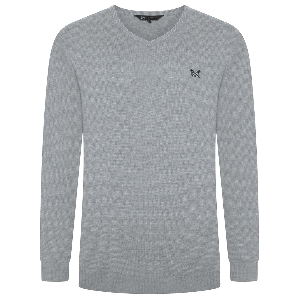 Crew Clothing Company V Neck Jumper