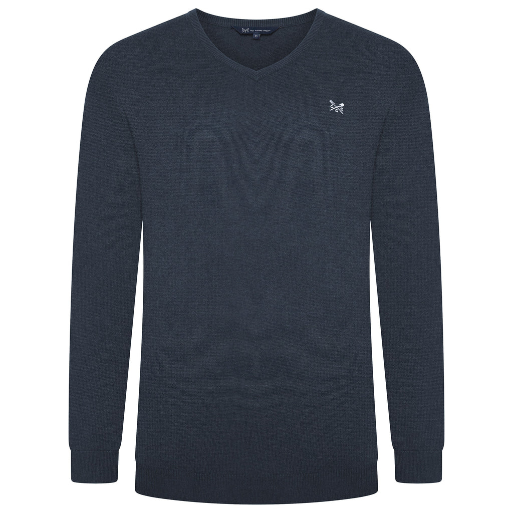 Crew Clothing Company V Neck Jumper