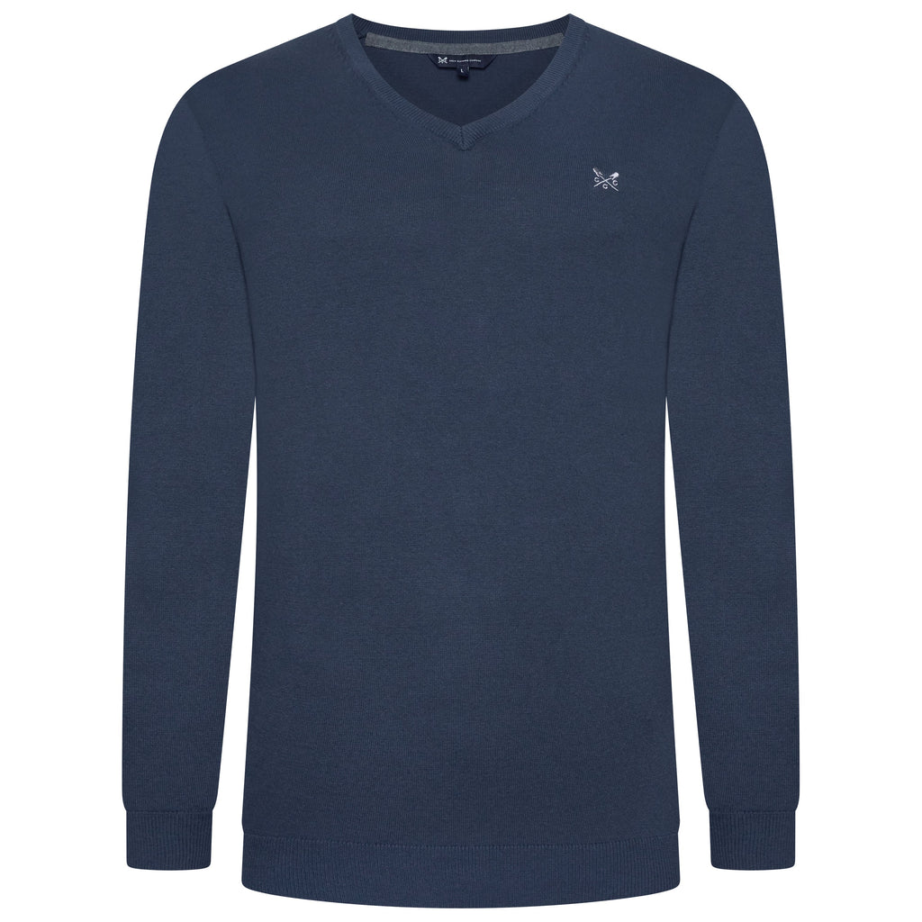 Crew Clothing Company V Neck Jumper