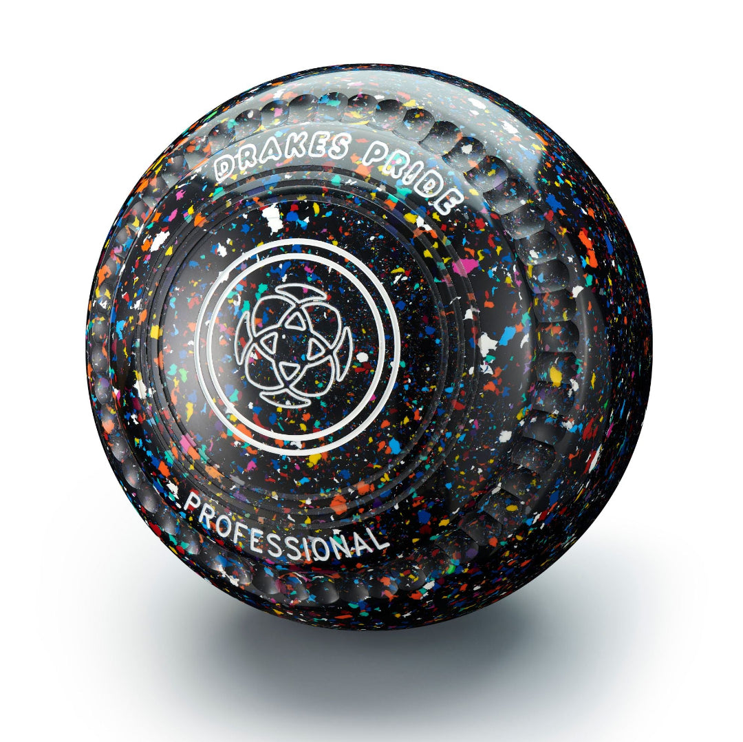 Drakes Pride Black Harlequin Bowls