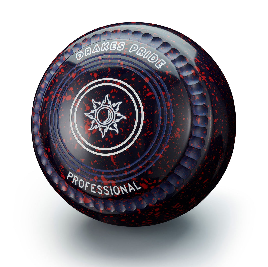 Drakes Pride Dark Blue/Red Speckle Bowls