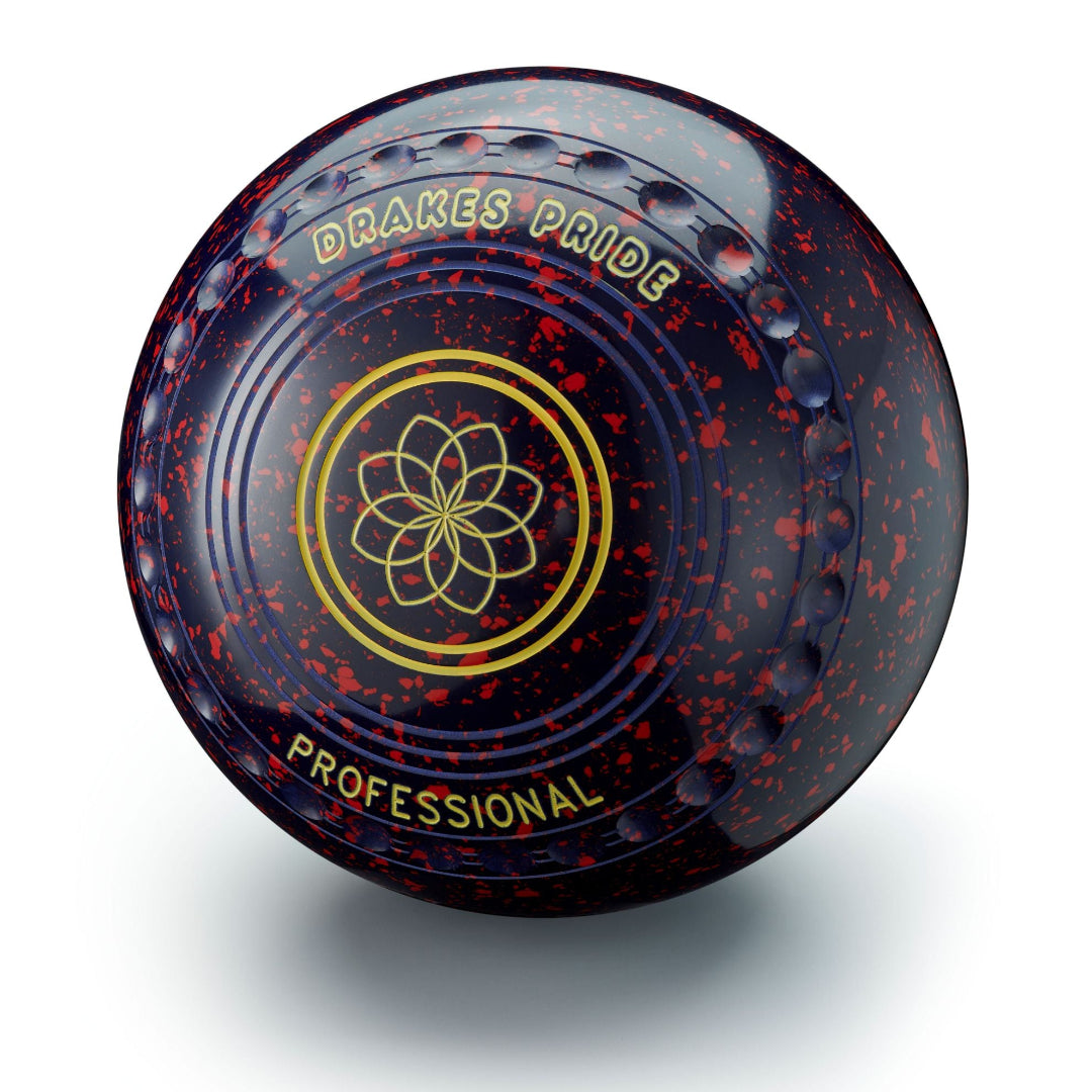 Drakes Pride Dark Blue/Red Speckle Bowls