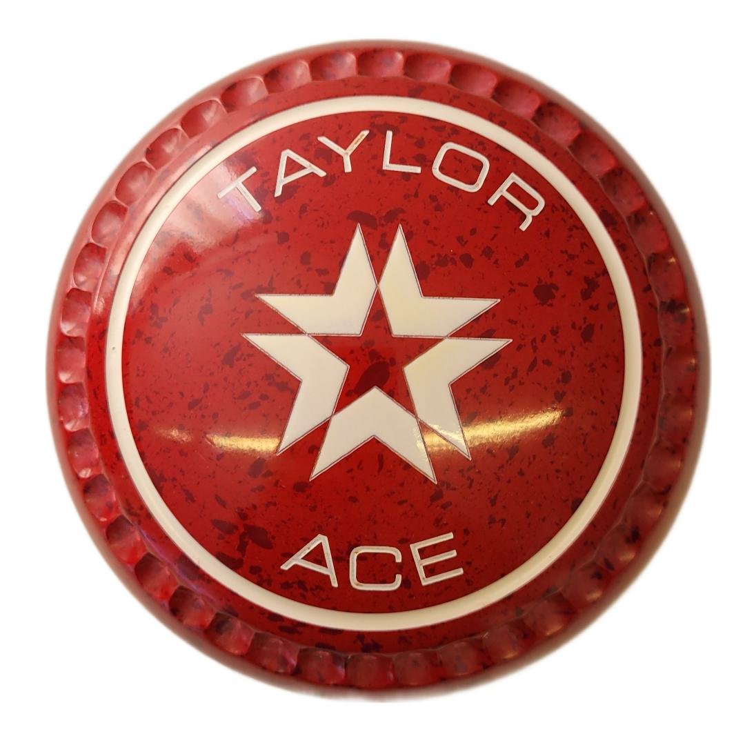 Taylor Ace Bowls Cherry Red size 000H xtreme grip - Bowlsworld