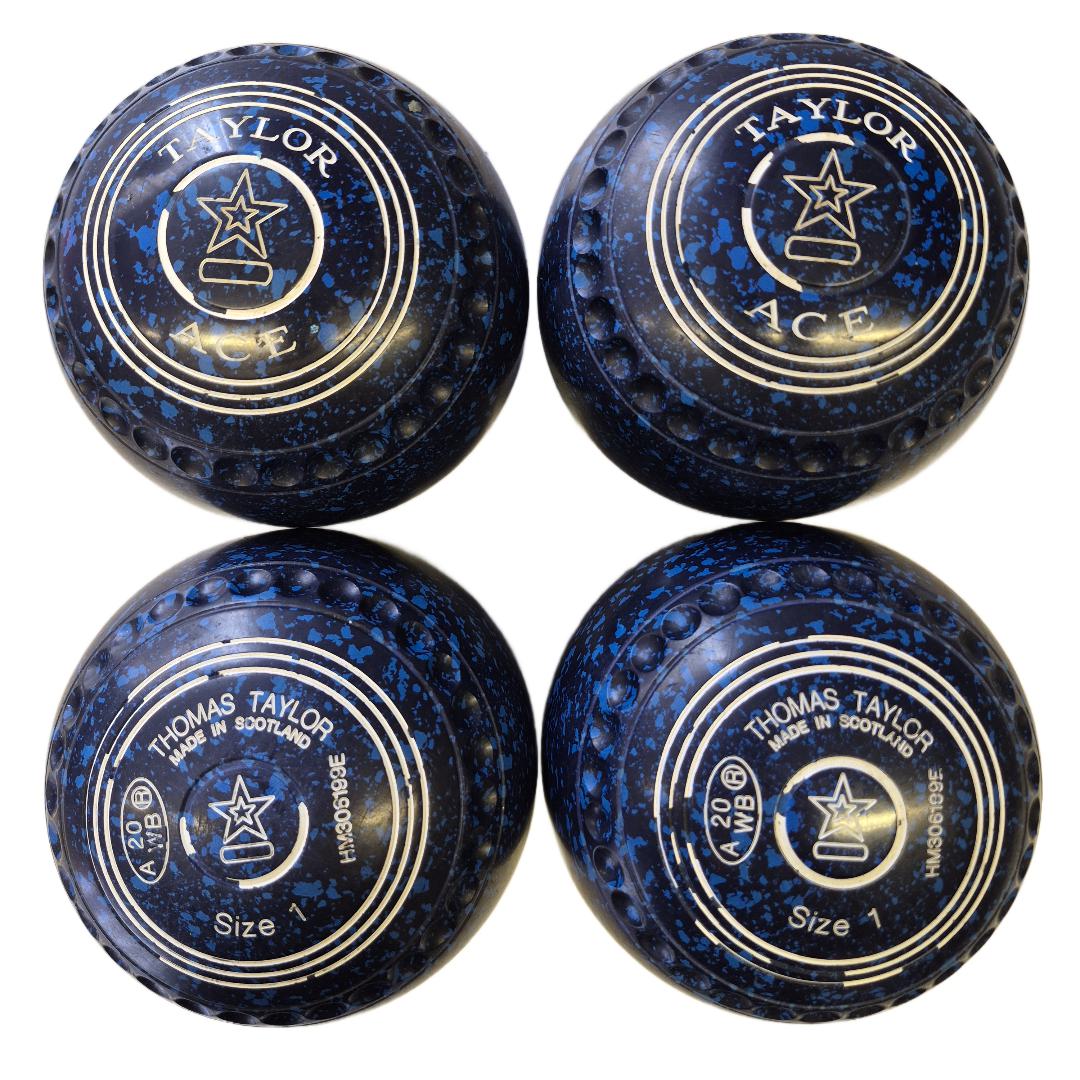 Taylor Ace Bowls Size 1H Blue/Blue pro grip