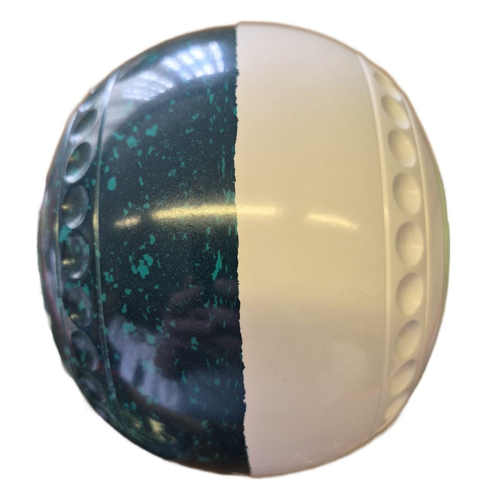 Taylor Ace Bowls size 4H 50/50 Green-White pro-grip