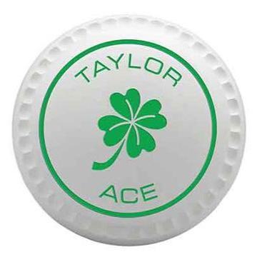Taylor 50/50 Green/White Bowls - Bowlsworld