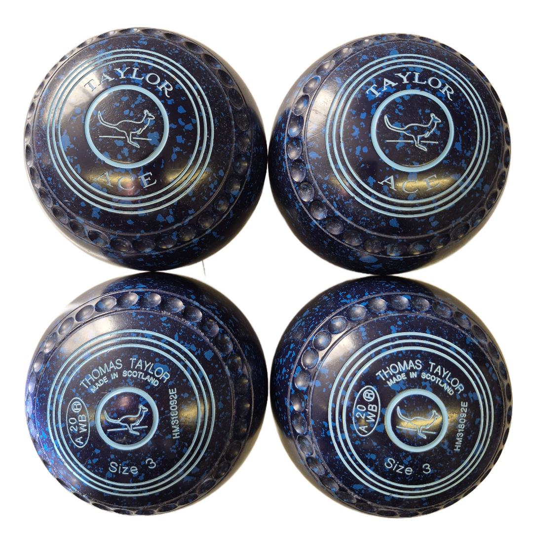 Taylor Ace Bowls size 3H Blue/Blue pro-grip