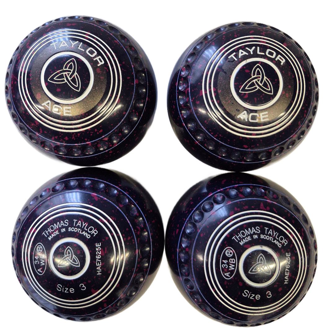 Taylor Ace Bowls size 3H Dark Blue-Magenta pro grip