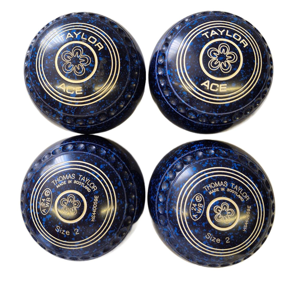Taylor Ace Bowls Size 2H Blue/Blue progrip