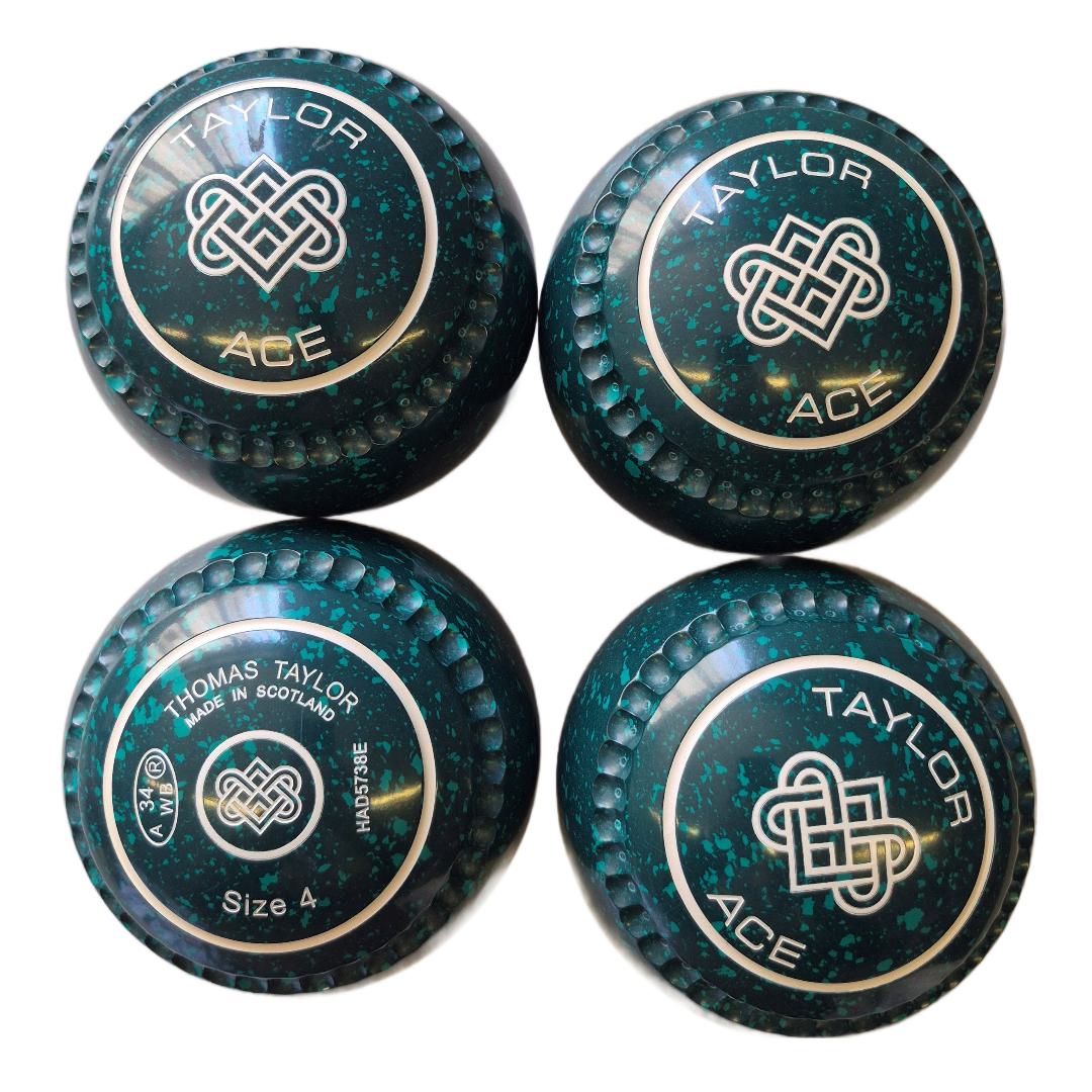 Taylor Ace Bowls Size 4H Green/Green