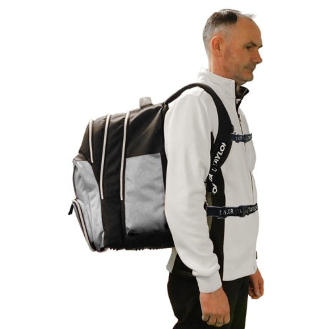Taylor Bowls Backpack - Silver/Black