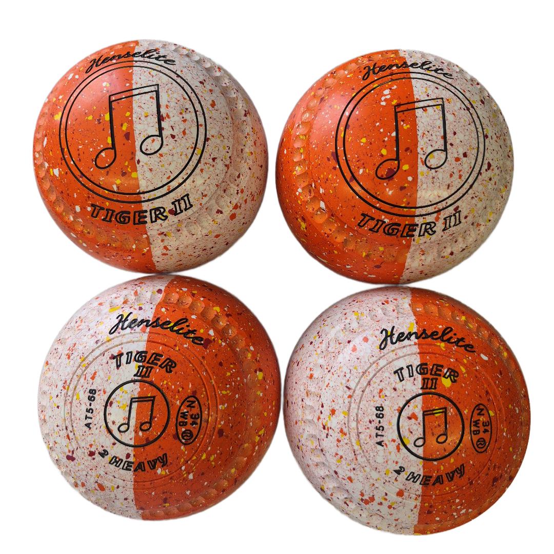 Henselite Tiger II Bowls size 2H Magnitude Duo