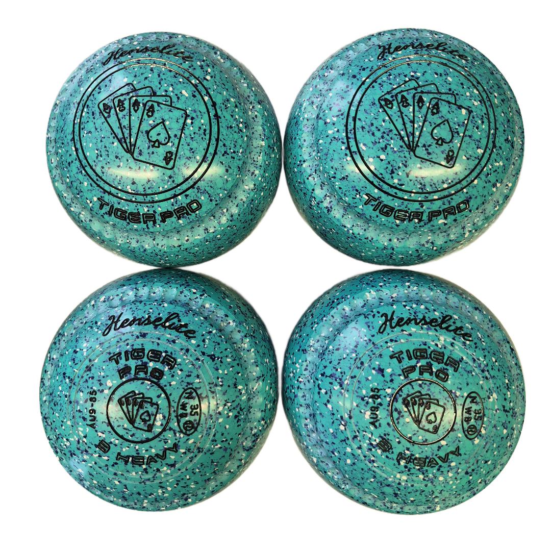 Henselite Tiger Pro Bowls 3H Sea Spray mega grip