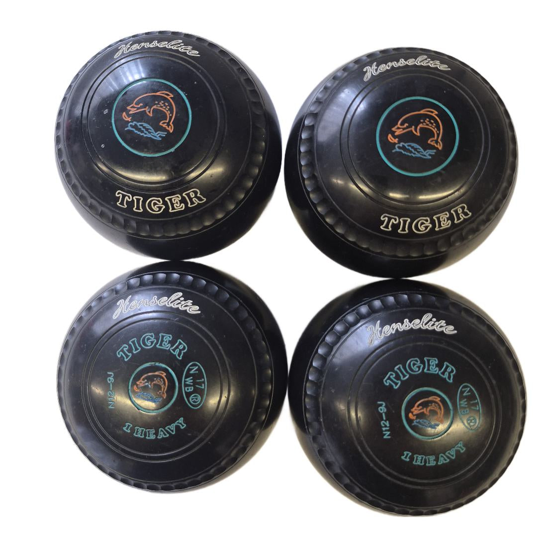 Henselite Tiger Bowls size 1H Black