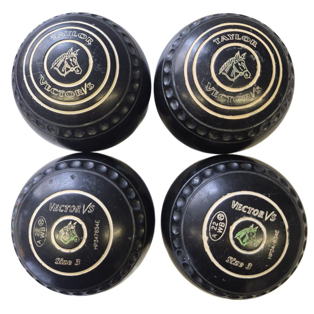 Taylor Vector VS Bowls size 3H black