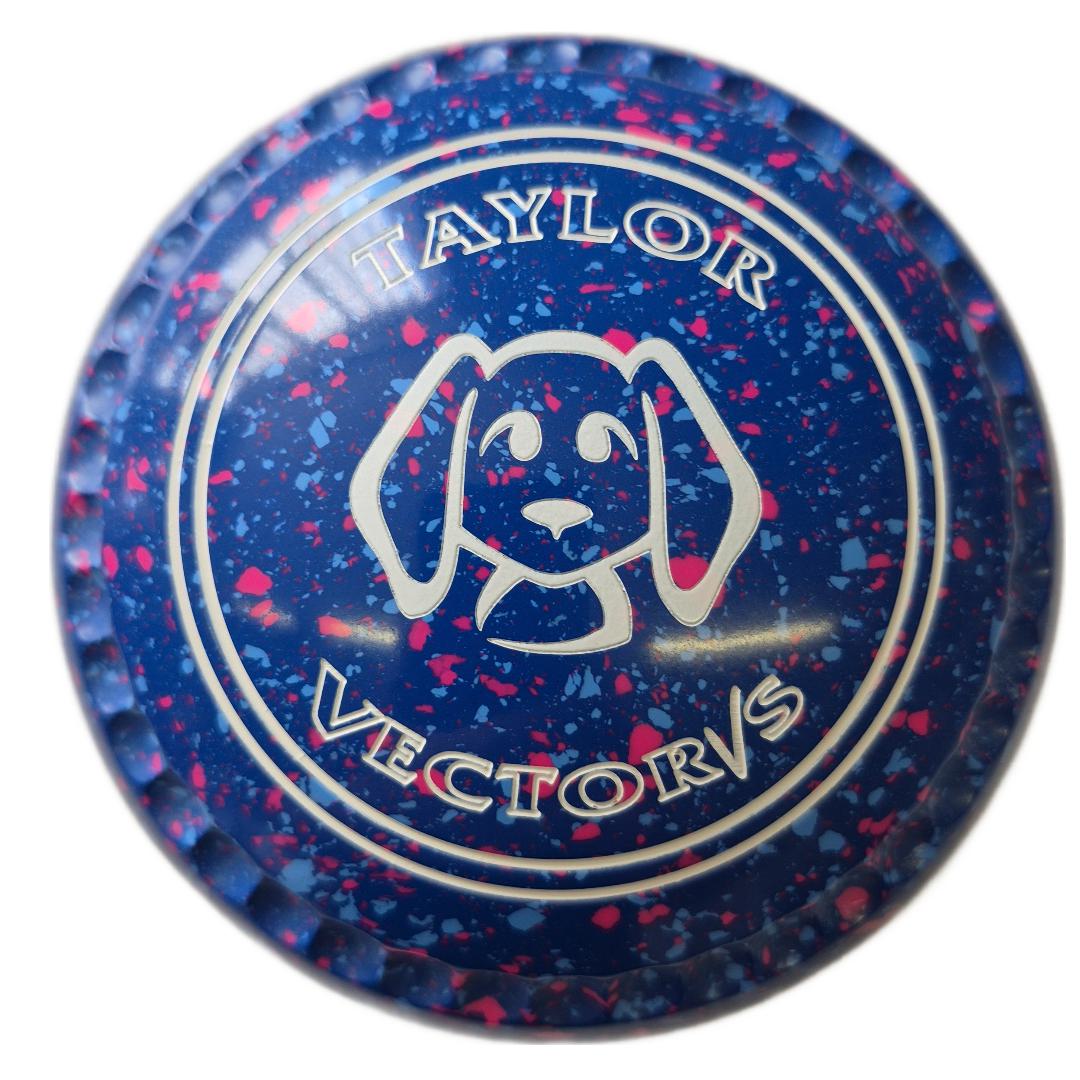 Taylor Vector VS Bowls Size 1H Electric Blue xtreme grip