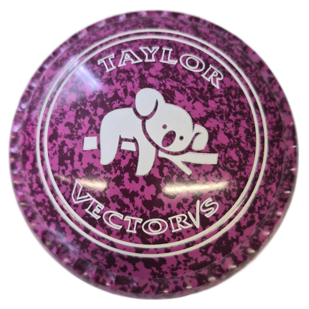 Taylor Vector VS Bowls size 0H Raspberry Ripple xtreme grip