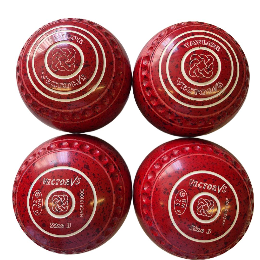 Taylor Vector VS size 3H Cherry Red pro-grip