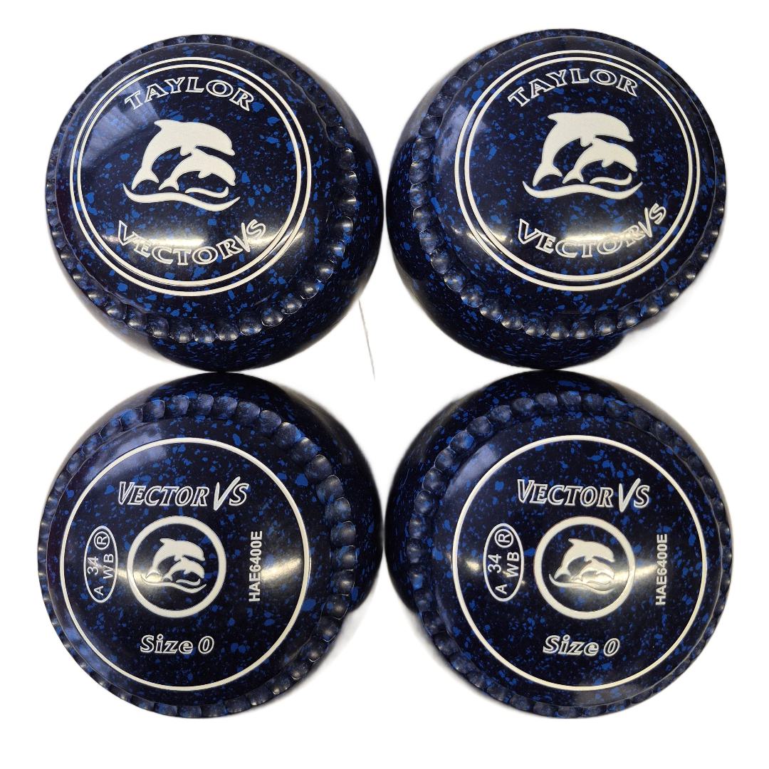 Taylor Vector VS Bowls size 0H Ink Blue xtreme grip